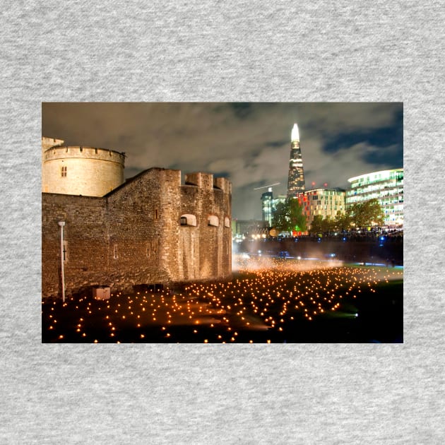 Tower of London Beyond The Deepening Shadow by AndyEvansPhotos